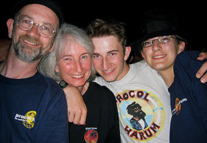 The Von Krapp Family Singers, photographed while Procol Harum were playing Cropredy 2003